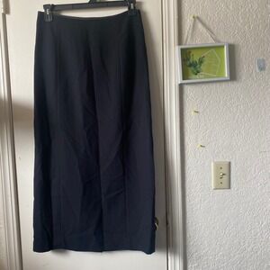 GAP Women's Black long Skirt Straight Fitted Business Career Office